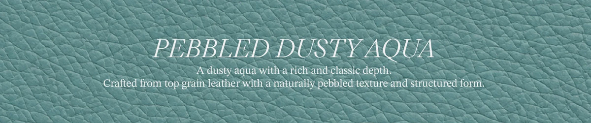 Pebbled DustyAqua