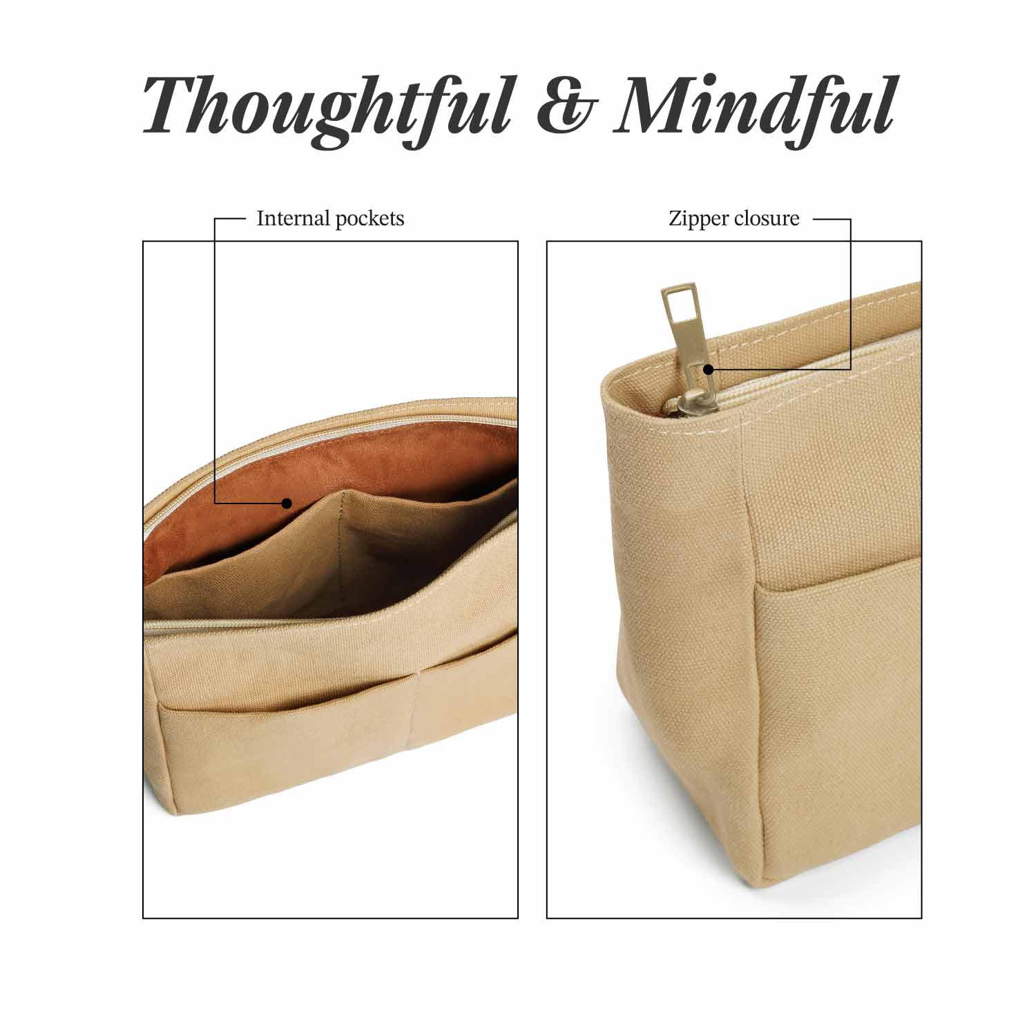 Canvas Bag Organizer